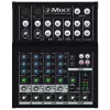 Mixer Mackie Mix8 — 8-channel compact analog mixer, 20–30000 Hz, 3800 Ω mic input, 198×244×53 mm