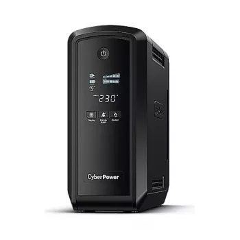 CyberPower CP900EIPFCLCD uninterruptible power supply (UPS) Line-Interactive 0.9 kVA 540 W 6 AC outlet(s)