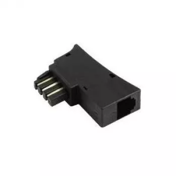 Hama TAE N/F - US 6p6c TAE-F M F Jack 6p6c Black