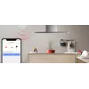 Smoke detector EZVIZ CS-T4C — wireless ZigBee, 3V lithium battery, 87×35×87 mm, 85 dB, surface-mounted, white