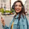Headphones Manta HDP1001BK Rytmo Elegance Black