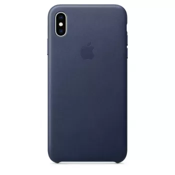 Apple Leather Case MRWU2ZM/A Iphone XS Max Midnight Original Seal