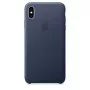 Apple Leather Case MRWU2ZM/A Iphone XS Max Midnight Original Seal