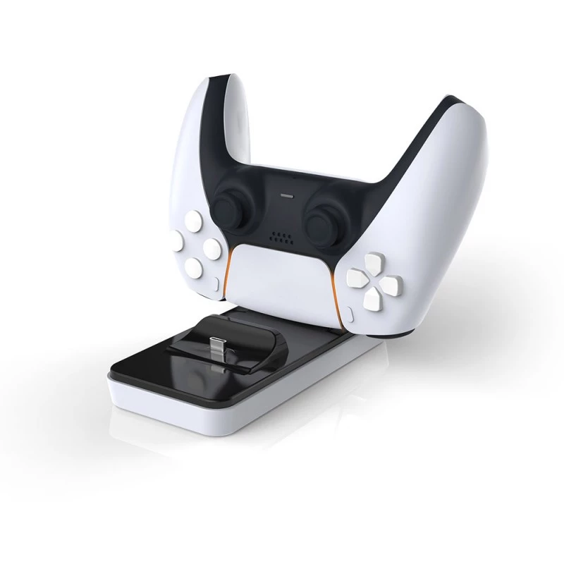 Charging Dock SUBSONIC SA5608 for PlayStation 5 controllers with dual fast-charge bays and LED indicators