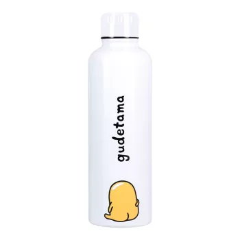 Metal water bottle Paladone Gudetama — insulated stainless bottle with character design