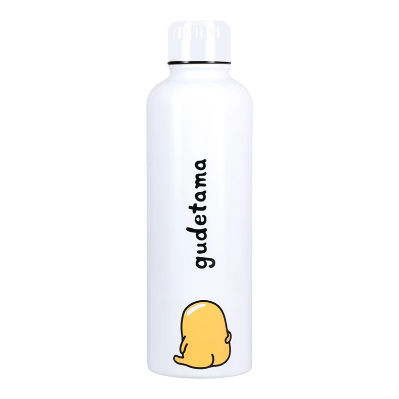 Metal water bottle Paladone Gudetama — insulated stainless bottle with character design