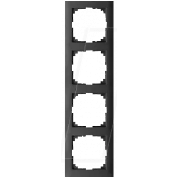 MERTEN M-Pure-Frame 4-way MEG4040-3614 Anthracite MEG4040-3614 MEG4040-3614 (MEG4040-3614)