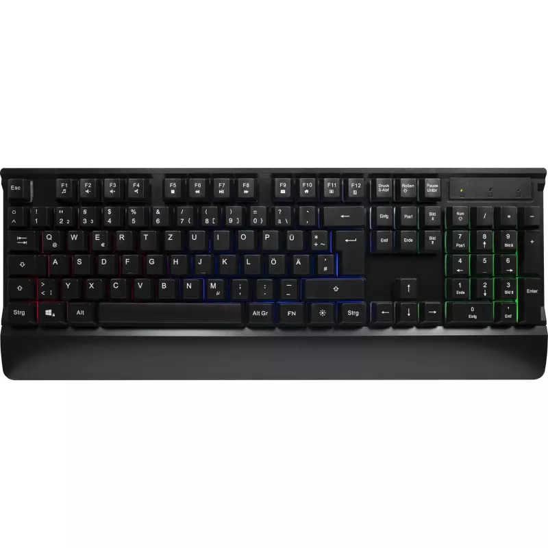 Wired gaming keyboard and mouse set INTER-TECH KC-3000 RGB backlit, USB connection
