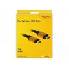 HDMI Cable DeLOCK 85728 1.5m Type A Black Gold