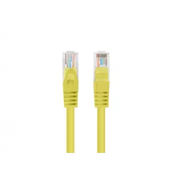 Network cable LANBERG PCU6-20CC-0150-Y UTP Cat.6 1.5 m, CCA, RJ-45, yellow