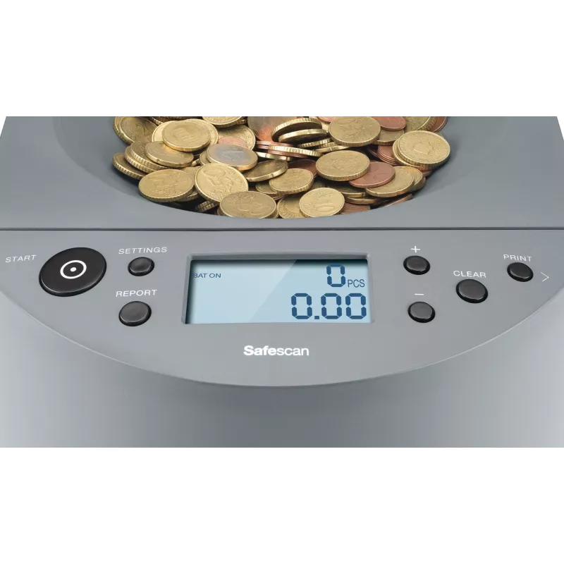 Safescan 1450 Coin counting machine Grey