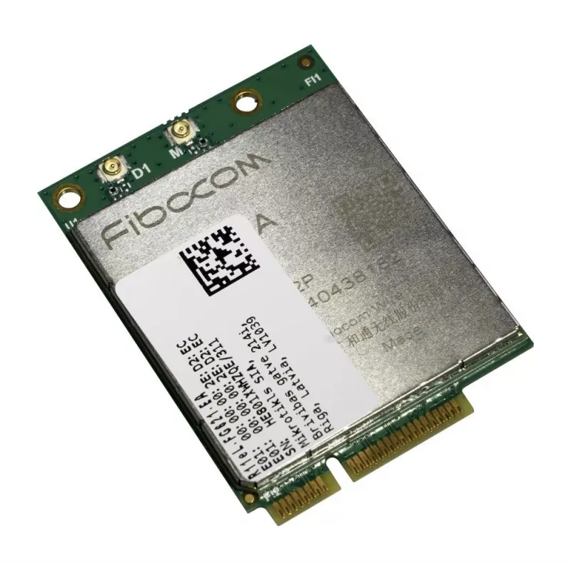Mikrotik R11eL-FG621-EA Internal Wired Mini PCI Express Green