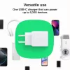 Power adapter Green Cell PowerSource Solo30 30W White — USB-C charger, 30W output