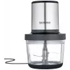 Electric Food Chopper Severin KM 3867 1 L 400 W Black Silver Transparent