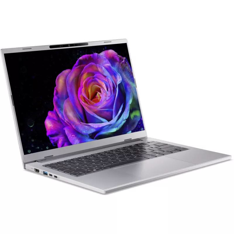 Laptop Acer Aspire 14 AI A14-61M-R4US — 14 inch WUXGA, AMD Ryzen AI 5 330 3.4 GHz, 16 GB LPDDR5x, 1 TB SSD, Windows 11 Home, Silver