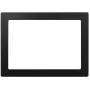 Bezel for ALLNET ALLTCover12NBv1 tablet — black, spare front frame for 12 inch ALLNET tablet