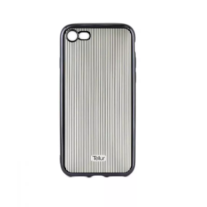 Cover Tellur iPhone 7 TLL118631 Black Transparent 11.9 cm