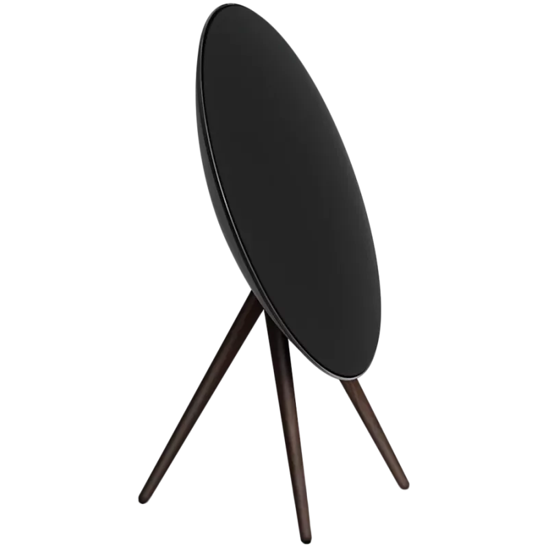 Beosound A9 5th Gen Speaker Black Anthracite (Back Black/Cover Black/Legs Dark Oak)