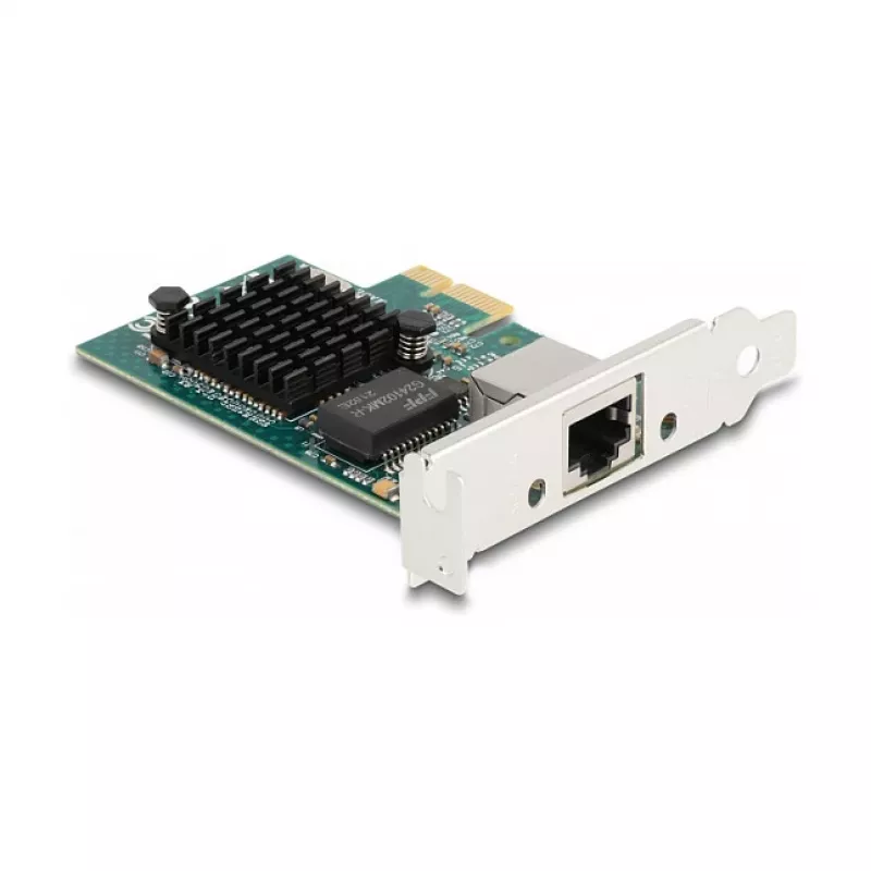DeLOCK PCI Express x1 Card 1 x RJ45 Gigabit LAN BCM Grey