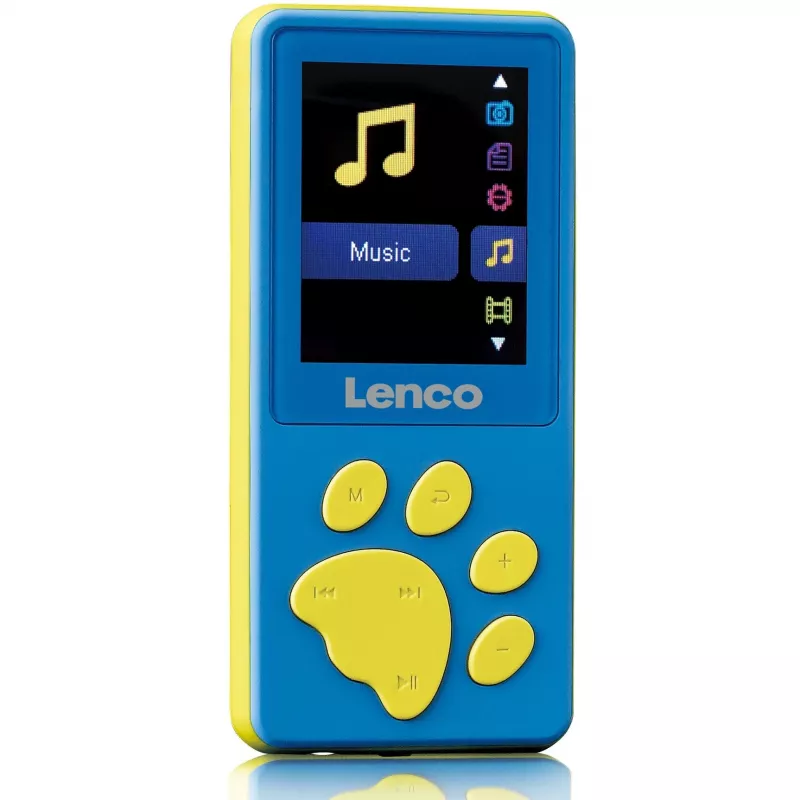 Lenco XEMIO-560BU MP3-/MP4-Player 8 GB Blue (XEMIO-560BU)