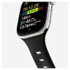Watch band Nomad Tempo Band Black Rubber, 18 mm width, fits wrists 135–175 mm