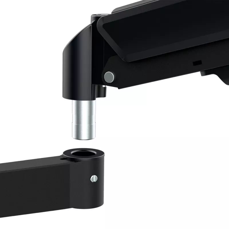 Monitor mount MACLEAN MC-135 gas spring for 17 inch–32 inch screens, load 2–10 kg, black