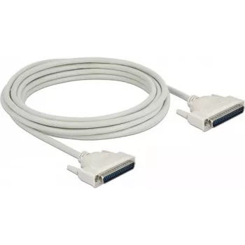 Serial cable DELOCK 86881, D‑Sub 37‑pin to D‑Sub 37‑pin, beige, 5 m