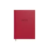 Planning notebook calendar 2026 A5 burgundy