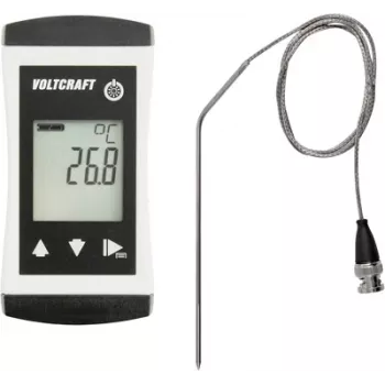 VOLTCRAFT PTM 100 + TPT-209 temperature measuring instrument -200 - 450 °C Probe Type Pt1000 IP65