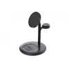 Green Cell MSST-GC-3IN1-B mobile device charger Headphones, Headset, Smartphone, Smartwatch Black Wireless charging Auto