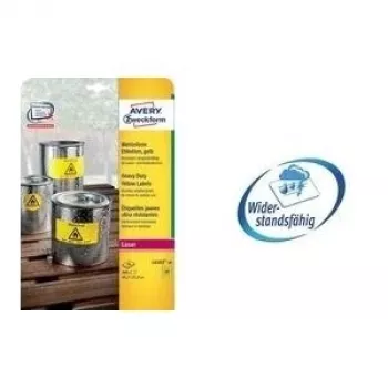 Avery L6128-20 Yellow