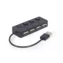 USB 2.0 interface hub Gembird UHB-U2P4-05 with 4 USB ports