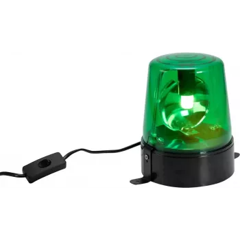 LED police light EUROLITE DE-1 Green model 50603031 — single-color green warning beacon