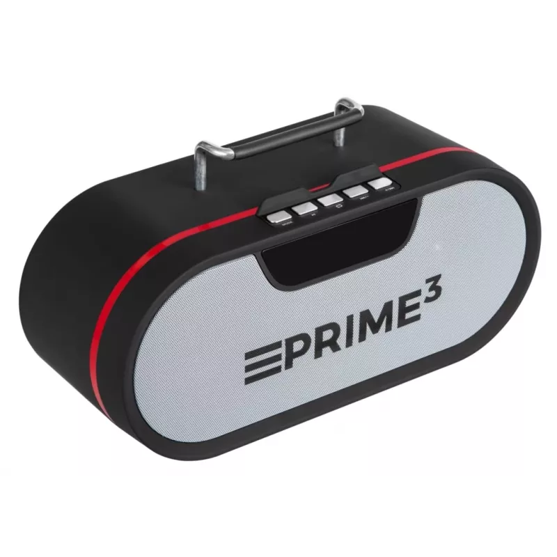 Portable radio PRIME3 APR81 — FM, 12W RMS, MicroSD, 3600 mAh battery, grey