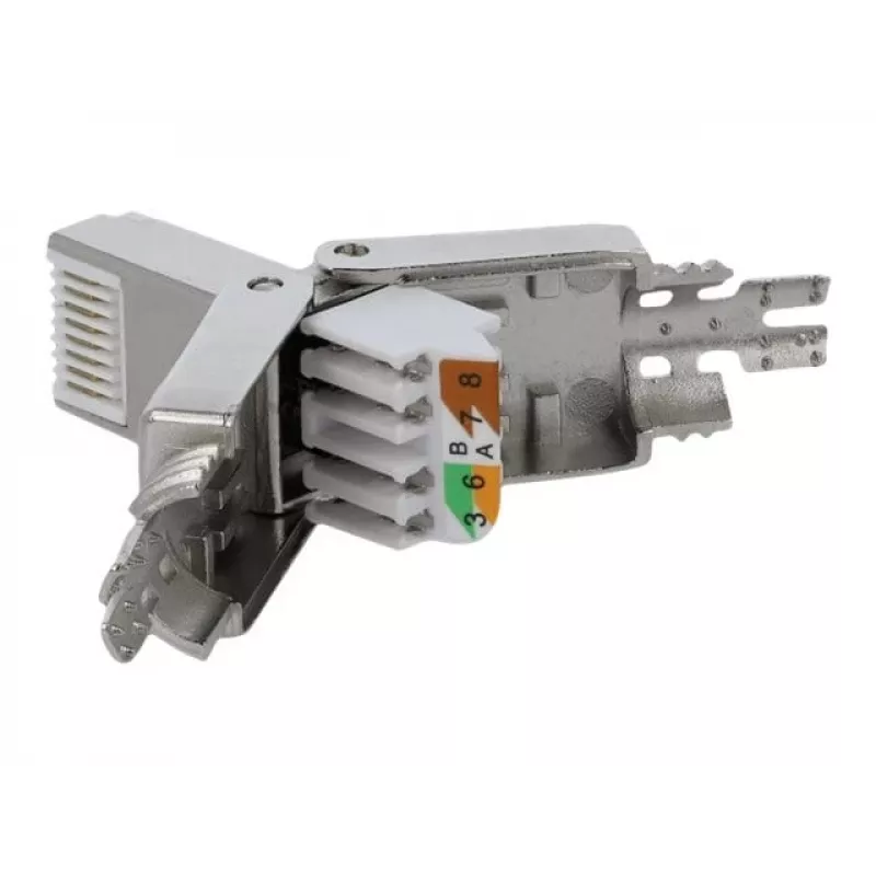 Wire connector DeLOCK 86477 RJ-45 Grey