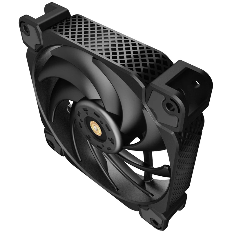 120mm case fan Jonsbo HF-120 PWM, black, 120×120×25 mm, PWM control
