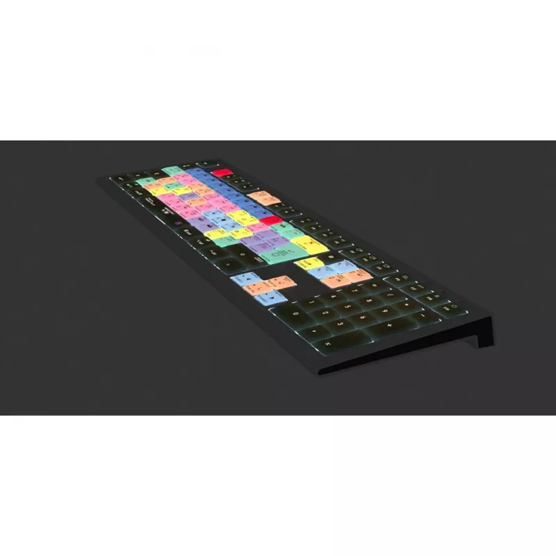 Logickeyboard Adobe Premiere Pro CC ASTRA 2 backlit keyboard Mac French (LKB-PPROCC-A2M-FR)