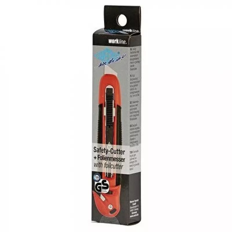 Utility knife WEDO 78 805 fixed blade 36 mm cutting width, 158 mm length, 2.1 cm thickness