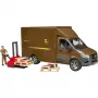 Delivery truck model BRUDER 02678 Preassembled 1:16