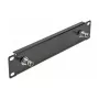 Front panel DeLOCK 10 inch Panel with 2 x BNC jack 1U black