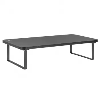 Laptop stand MACLEAN MC-933 adjustable height aluminum, freestanding, for 13 inch–32 inch, max load 20 kg, black