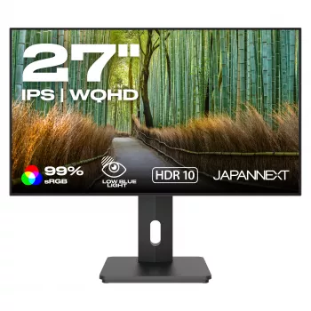 JAPANNEXT JN-27IPS4FLWQHDR-HSP 16 9 HDMI/DP WQHD - Flat Screen (TFT/LCD)