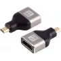 HDMI-D Adapter ShiverPeaks 10-01058 — metal connector, supports up to 8K