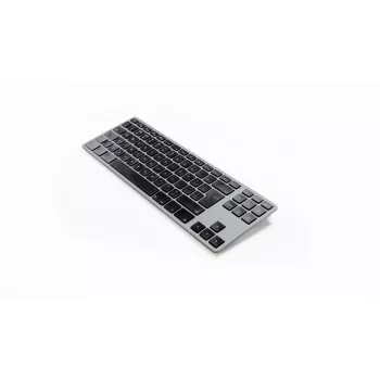 Mechanical Keyboard Matias FK408BTB-UK Tenkeyless Bluetooth Aluminum Space Gray