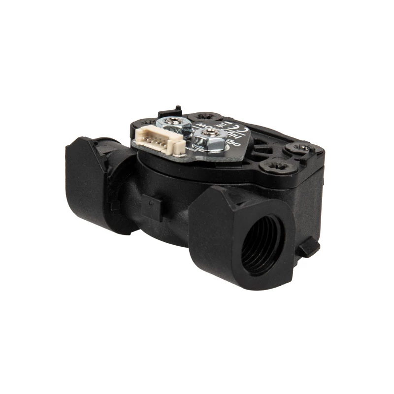 Flow sensor Aqua-Computer Flow sensor high flow LT G1/4 — black, G1/4 connection, 51×42×30 mm