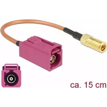 Coaxial Cable DeLOCK 89677 RG-316 0.15 m FAKRA H SMB