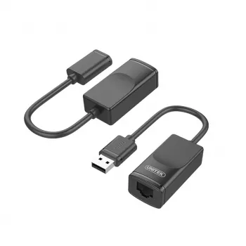 Network Cable UNITEK Y-UE01001 Dock/Port Replicator USB 3.0 60m Black