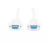 Assmann Zero-Modem connection cable. D-Sub9 F/F. 3.0m. snap-hoods. be (AK-610100-030-E)