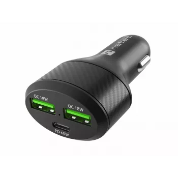 Car Charger NATEC Coney NUC-1981 Universal Fast Charging 12-24V