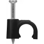 Goobay Cable Clip 6 mm, black (64679)